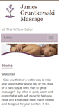 Mobile Screenshot of jamesgruntkowskimassage.massagetherapy.com