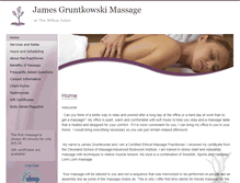 Tablet Screenshot of jamesgruntkowskimassage.massagetherapy.com