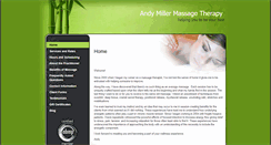 Desktop Screenshot of andymiller.massagetherapy.com