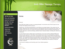 Tablet Screenshot of andymiller.massagetherapy.com