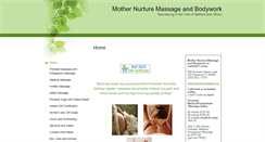 Desktop Screenshot of mothernurture-ct.massagetherapy.com