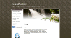 Desktop Screenshot of newportwellness.massagetherapy.com
