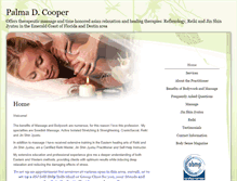 Tablet Screenshot of palma.massagetherapy.com
