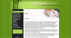 Desktop Screenshot of jdoolittle.massagetherapy.com