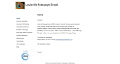 Desktop Screenshot of lmb.massagetherapy.com