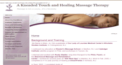 Desktop Screenshot of akneadedtouchandhealing.massagetherapy.com