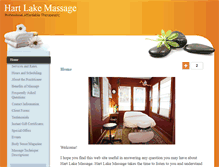 Tablet Screenshot of hartlakemassage.massagetherapy.com