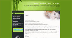 Desktop Screenshot of kellyjroberts.massagetherapy.com