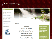 Tablet Screenshot of 3rs.massagetherapy.com