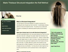 Tablet Screenshot of mariethiebaud.massagetherapy.com