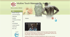 Desktop Screenshot of intuitivetouchbyjon.massagetherapy.com