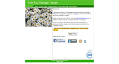 Desktop Screenshot of jodielee.massagetherapy.com