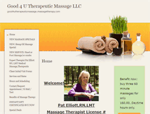 Tablet Screenshot of good4utherapeuticmassage.massagetherapy.com