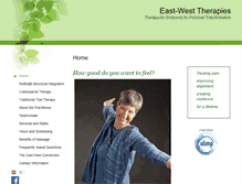Tablet Screenshot of eastwestyreka.massagetherapy.com