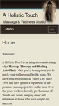 Mobile Screenshot of aholistictouch.massagetherapy.com