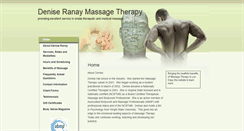 Desktop Screenshot of deniseranay.massagetherapy.com