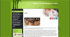 Desktop Screenshot of healingtouchmassagebyhelen.massagetherapy.com