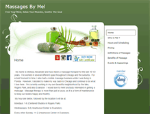 Tablet Screenshot of melissaalexander.massagetherapy.com