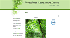 Desktop Screenshot of ehbosselmt.massagetherapy.com