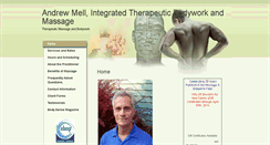 Desktop Screenshot of andrew-mell-therapeuticmassage.massagetherapy.com