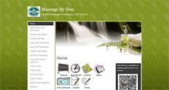 Desktop Screenshot of massagebydon.massagetherapy.com