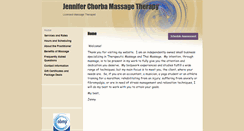Desktop Screenshot of jennychorba.massagetherapy.com