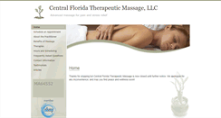 Desktop Screenshot of lauramartin.massagetherapy.com