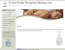 Tablet Screenshot of lauramartin.massagetherapy.com