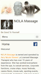 Mobile Screenshot of nola.massagetherapy.com