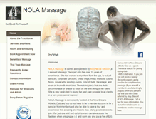 Tablet Screenshot of nola.massagetherapy.com