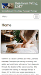 Mobile Screenshot of maine.massagetherapy.com