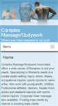 Mobile Screenshot of complexmassage.massagetherapy.com