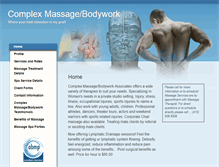 Tablet Screenshot of complexmassage.massagetherapy.com