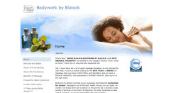 Desktop Screenshot of bodyworkbyblalock.massagetherapy.com