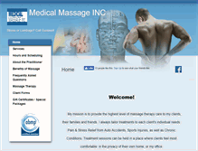 Tablet Screenshot of gus.massagetherapy.com