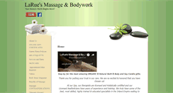 Desktop Screenshot of larues.massagetherapy.com