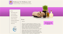 Desktop Screenshot of pathwaystowellness.massagetherapy.com