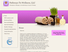 Tablet Screenshot of pathwaystowellness.massagetherapy.com