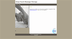 Desktop Screenshot of deeptouch.massagetherapy.com