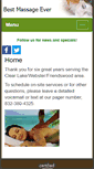 Mobile Screenshot of bestmassageever.massagetherapy.com