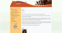 Desktop Screenshot of amelia.massagetherapy.com