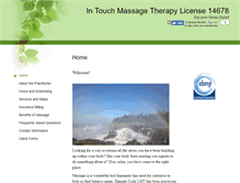 Tablet Screenshot of hannahcooklmt.massagetherapy.com