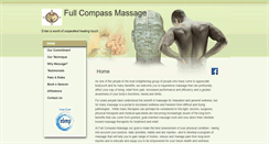 Desktop Screenshot of fullcompassmassage.massagetherapy.com