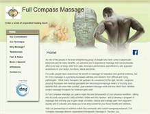 Tablet Screenshot of fullcompassmassage.massagetherapy.com