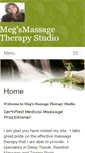 Mobile Screenshot of megsmassage.massagetherapy.com