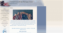 Desktop Screenshot of centralcoastbodytherapy.massagetherapy.com