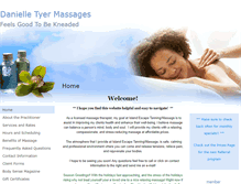 Tablet Screenshot of danielletyerlmt.massagetherapy.com