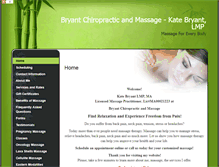 Tablet Screenshot of kate.massagetherapy.com