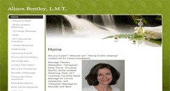 Desktop Screenshot of abentley.massagetherapy.com