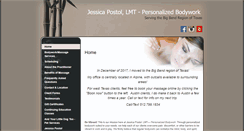 Desktop Screenshot of jessicapostol.massagetherapy.com